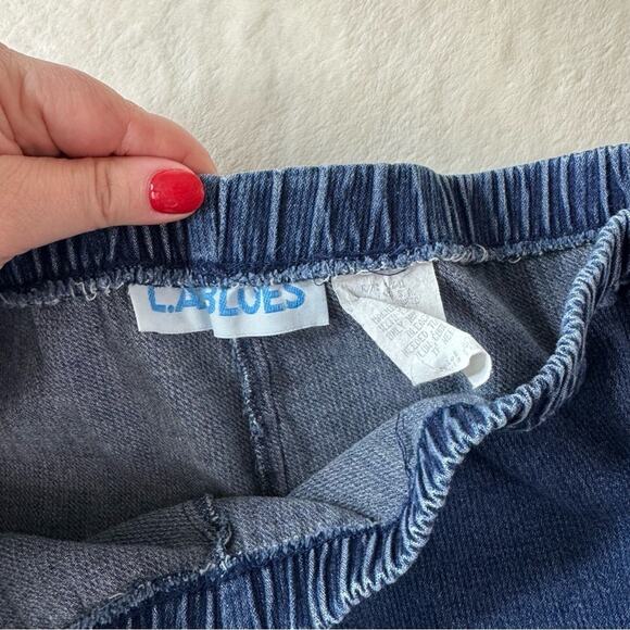 Vintage LA Blues Pull On Jeans Denim Elastic Waist Women’s 18/20 USA Made - Picture 11 of 12